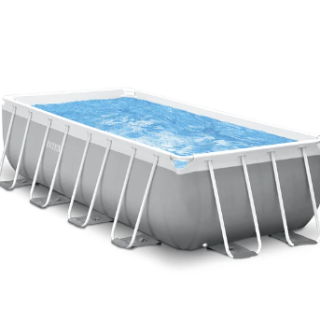 Piscina Estructural Intex Prisma Frame Set 400x200x100 Cm + Bomba + Escalera