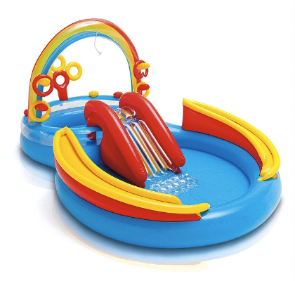 Centro de Actividad Inflable Intex Arcoiris Rainbow