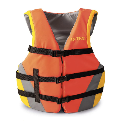 Chaleco Salvavidas Intex Adulto 40 a 70 Kg