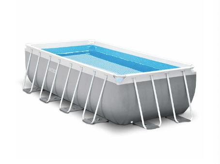 Piscina Estructural Intex Prisma Frame Set 400x200x122 Cm + Bomba + Escalera