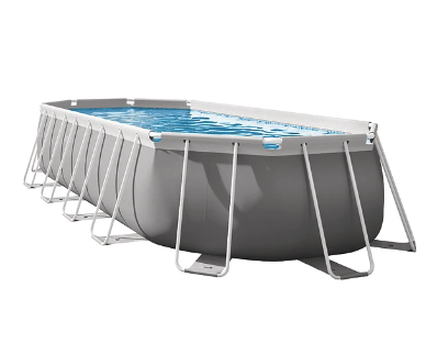 Piscina Estructural Intex Prisma Frame Set 610x305x122 Cm + Bomba + Escalera + Cobertor + Base