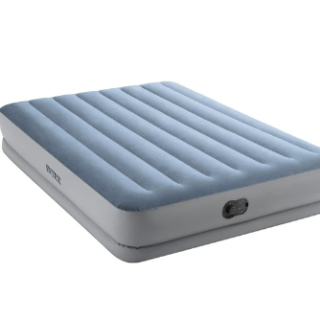 Colchón Inflable Eléctrico USB Intex 2 Plazas 152x203x36 Cm Mid-Rise Comfort