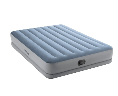 Colchón Inflable Eléctrico USB Intex 2 Plazas 152x203x36 Cm Mid-Rise Comfort
