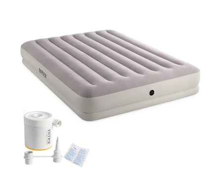 Colchón Inflable Intex 2 Plazas 152x203x30 Cm Prestige Mid-Rise + Inflador USB150