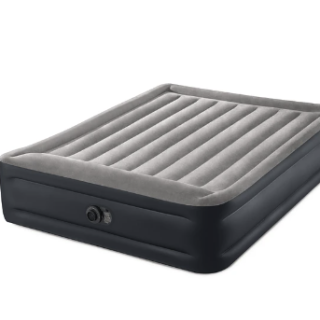 Colchón Inflable Eléctrico Intex 2 Plazas 152x203x42 Cm Deluxe Pillow Rest Raised