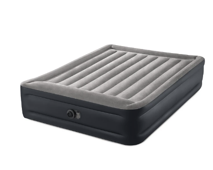 Colchón Inflable Eléctrico Intex 2 Plazas 152x203x42 Cm Deluxe Pillow Rest Raised