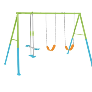 Set Columpio de 3 Accesorios Intex Three Feature Swing Set Verde Azul Mod 1