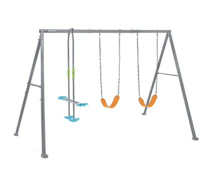 Set Columpio de 3 Accesorios Intex Three Feature Swing Set Gris Mod 1