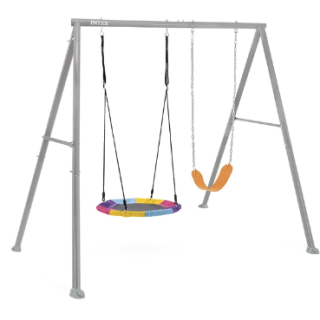 Set Columpio de 2 Accesorios Intex Two Feature Swing Set Gris Mod 2