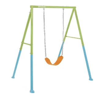 Set Columpio 2 en 1 Intex Two in One Swing Set Verde Azul