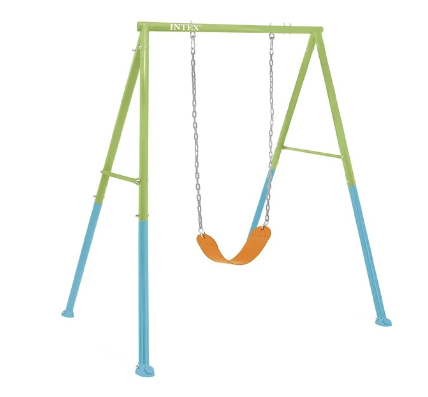 Set Columpio 2 en 1 Intex Two in One Swing Set Verde Azul